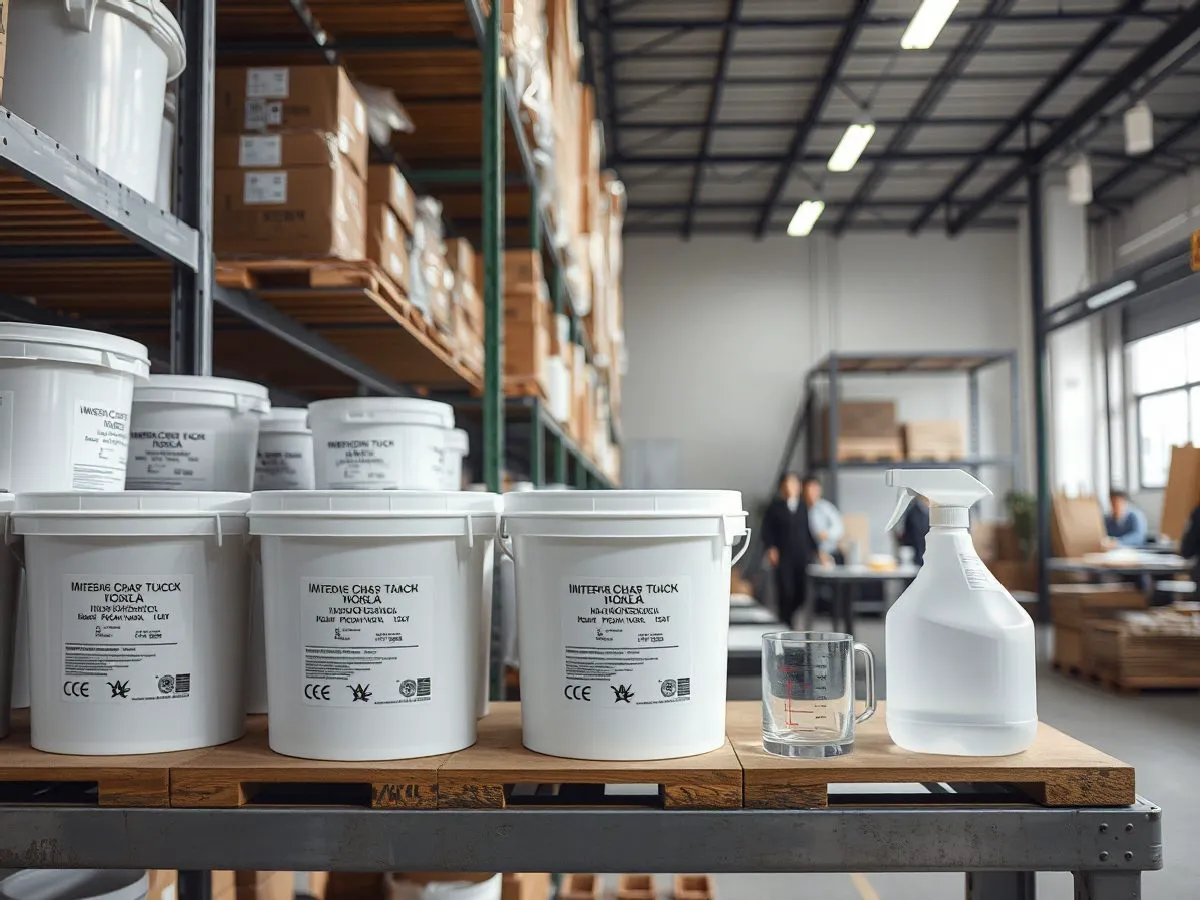 含氯消毒液产品展示