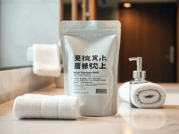 洗发水补充装与客房分装瓶