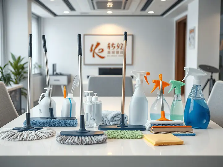 酒店清洁产品组合展示
